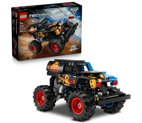 LEGO® Technic 42219 Monster Jam™ Grave Digger™ Ogień i lód / Liczba elementów: 263 / od 7 lat