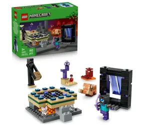 LEGO® Minecraft® 21584 Podróż przez portal do Netheru i Kresu / Liczba elementów: 192 / od 7 lat