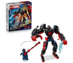 LEGO® MARVEL 76337 Mech Milesa Moralesa kontra Spider-Man 2099 / Liczba elementów: 135 / od 6 lat