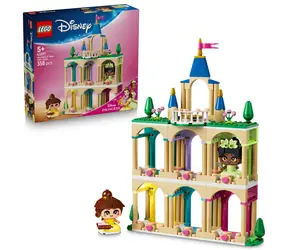 LEGO® Disney™ 43291 Mini Bella i Tiana z zamkiem / Liczba elementów: 358 / od 5 lat