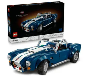 LEGO® Icons 10357 Shelby Cobra 427 S/C / Liczba elementów: 1241 / od 18 lat