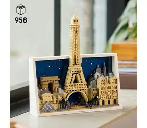 LEGO® Architecture 21064 Paryż - Miasto Miłości / Liczba elementów: 958 / od 18 lat