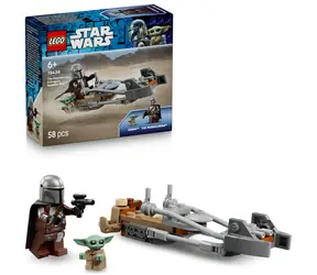LEGO® Star Wars™ 75436 Mandalorian i Grogu oraz motocykl wyścigowy / Liczba elementów: 58 / od 6 lat