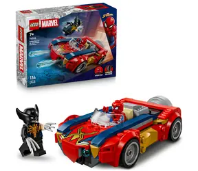 LEGO® MARVEL 76336 Spider-Man i samochód kontra zatruty Wolverine / Liczba elementów: 134 / od 7 lat