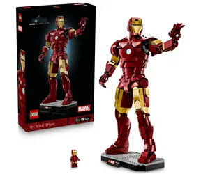 LEGO® MARVEL 76344 Iron Man Mark 3: Edycja kolekcjonerska / Liczba elementów: 1297 / od 18 lat