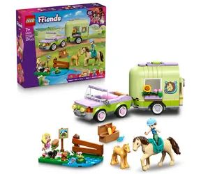 LEGO® Friends 42695 Przyczepa dla konia i źrebaka / Liczba elementów: 279 / od 7 lat