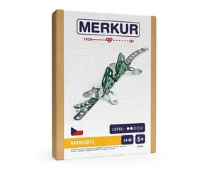 Merkur - Mini ZOO - Krokodyl / 34 elementy / od 5 lat