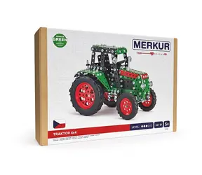 Merkur - Traktor 4x4 zielony / 567 części / od 5 lat