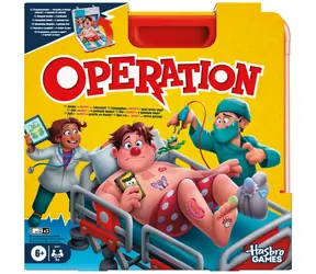 Gra dziecięca Hasbro Operation / Liczba graczy: 1 / Czas trwania gry: 20 minut / od 6 lat