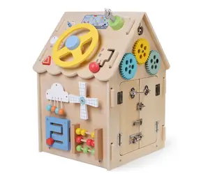 Tablica aktywności 2Kids Toys Domek naturalny / od 3 lat