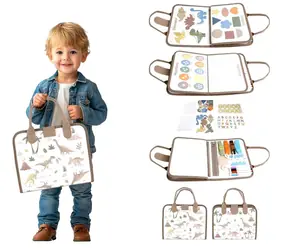 2Kids Toys sensoryczna książka edukacyjna Dinozaury 1 / od 3 lat