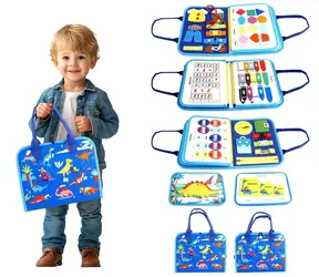2Kids Toys sensoryczna książka edukacyjna Dinozaury 2 / od 3 lat