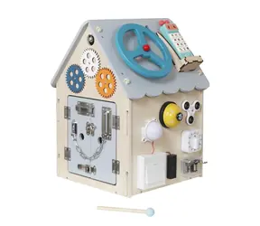 Tablica aktywności 2Kids Toys Domek szary / od 3 lat