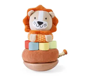 Pierścienie zatrzaskowe 2Kids Toys Little Lion / od 18 miesięcy