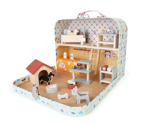 Domek dla zwierząt 2Kids Toys w walizce / od 3 lat
