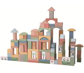 Klocki Safari 2Kids Toys ze zwierzętami 120 szt. / od 1 roku