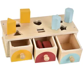 Szuflady do sortowania kształtów 2Kids Toys / od 1 roku życia