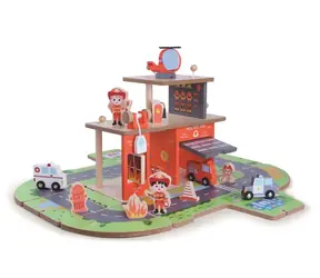 Drewniana straż pożarna 2w1 2Kids Toys / od 3 lat