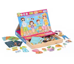 Magnetyczna Ubieranka Rodzinna 2Kids Toys / od 3 lat