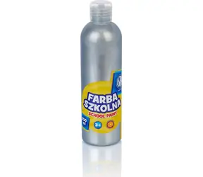 Farba plakatowa ASTRA Tempera 250ml srebrna metaliczna / od 3 lat