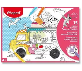 Kolorowanki Maped Magic różowe / od 4 lat