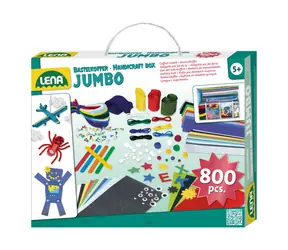 Lena Kreatywne etui Jumbo niebieskie / 800 szt. / od 6 lat