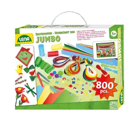 Lena Kreatywne etui Jumbo zielone / 800 szt. / od 5 lat