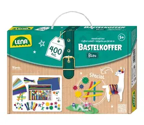 Lena Kreatywne etui dla małych majsterkowiczów niebieskie / 400 szt. / od 5 lat