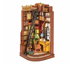 Robotime 3D Puzzle Bookend Kącik cichej nauki