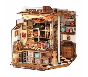 Miniatura Robotime czekoladowego domku Henry'ego / od 14 lat