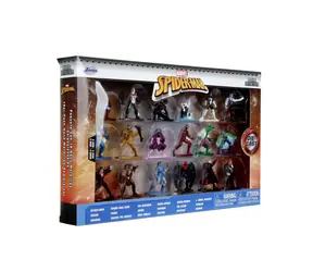 Kolekcjonerskie figurki nano Jada MARVEL Spiderman Metal 18 szt. / fala 9 / od 3 lat