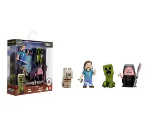 Figurki Jada Minecraft Movie 2.5" zestaw 4 sztuk / od 8 lat
