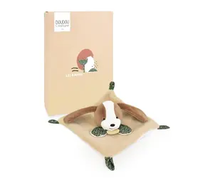 Doudou Pluszowa zabawka różowy pies 19 cm / od 0 miesięcy