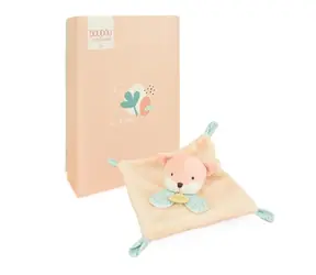 Doudou Pluszowa zabawka różowy lis 19 cm / od 0 miesięcy