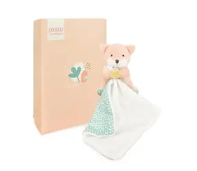 Doudou Pluszowy lisek z kocykiem 11 cm / od 0 miesięcy