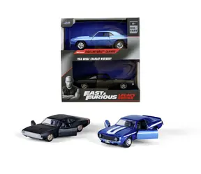 Jada Fast and Furious Twin Pack Chevrolet Camaro 1969 i Dodge Charge Wide Body 1968 / 1:32 / Wave 2/1 / od 8 lat