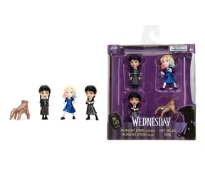 Figurki Jada Wednesday 2.5" zestaw 4 szt. / od 8 lat