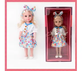 Lalka PLEJO z blond włosami 38 cm / od 3 lat