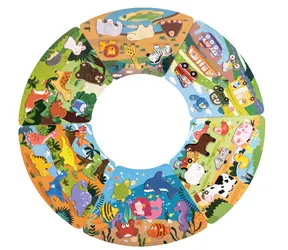 Drewniana układanka 2Kids Toys Koło do łączenia 6 w 1 / od 18 miesięcy