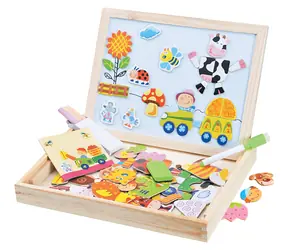 Tablica magnetyczna 2Kids Toys Farma / 102 elementy / od 3 lat