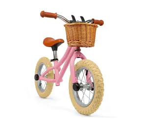 Rowerek biegowy Bigjigs Toys różowy / od 3 lat 