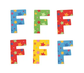 Bigjigs Toys Gwiazda litera F / od 3 lat