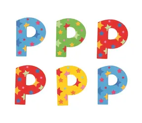 Bigjigs Toys Gwiazda litera P / od 3 lat