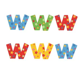 Bigjigs Toys Gwiazda litera W / od 3 lat