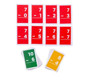 Bigjigs Toys Karty do odejmowania 1-10 / od 3 lat
