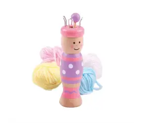Lalka do robienia na drutach Bigjigs Toys / od 3 lat