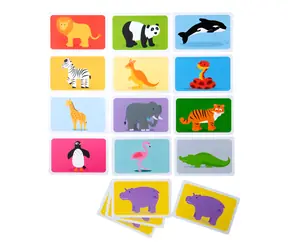 Bigjigs Toys Snap! Pexeso o dzikich zwierzętach / od 3 lat