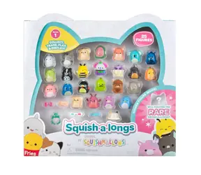 Zestaw figurek Orbico Squish i Longs 25 szt. / od 0 miesięcy