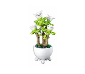 Sluban Flowers M38-B1075D Tropikalna roślina w doniczce / kompatybilne z Lego / od 14 lat