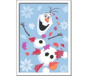 Ravensburger 201723 CreArt Disney: Kraina Lodu: Uśmiechnięty Olaf / wiek od: 7 lat / wersja: FI/DA/SV/IS/NO/CS/SK/EN